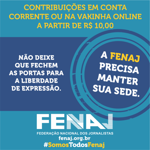 Além da dívida com a Terracap/DF e de multas sentenciadas pela Justiça, a Federação Nacional dos Jornalistas se encontra em uma situação financeira bastante delicada. (Imagem: Divulgação).