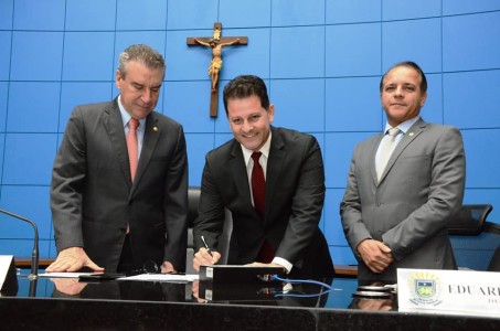Deputado Renato Câmara foi empossado ontem como o novo corregedor-geral da Assembleia Legislativa - Foto: Toninho Souza