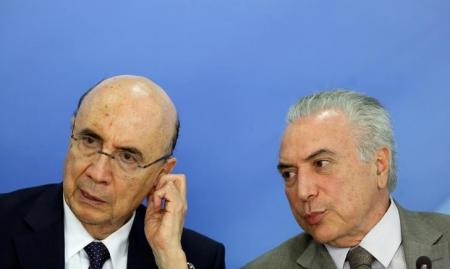 Meirelles e Temer anunciam medidas econômicas em Brasília. 15/12/2016. REUTERS/Adriano Machado